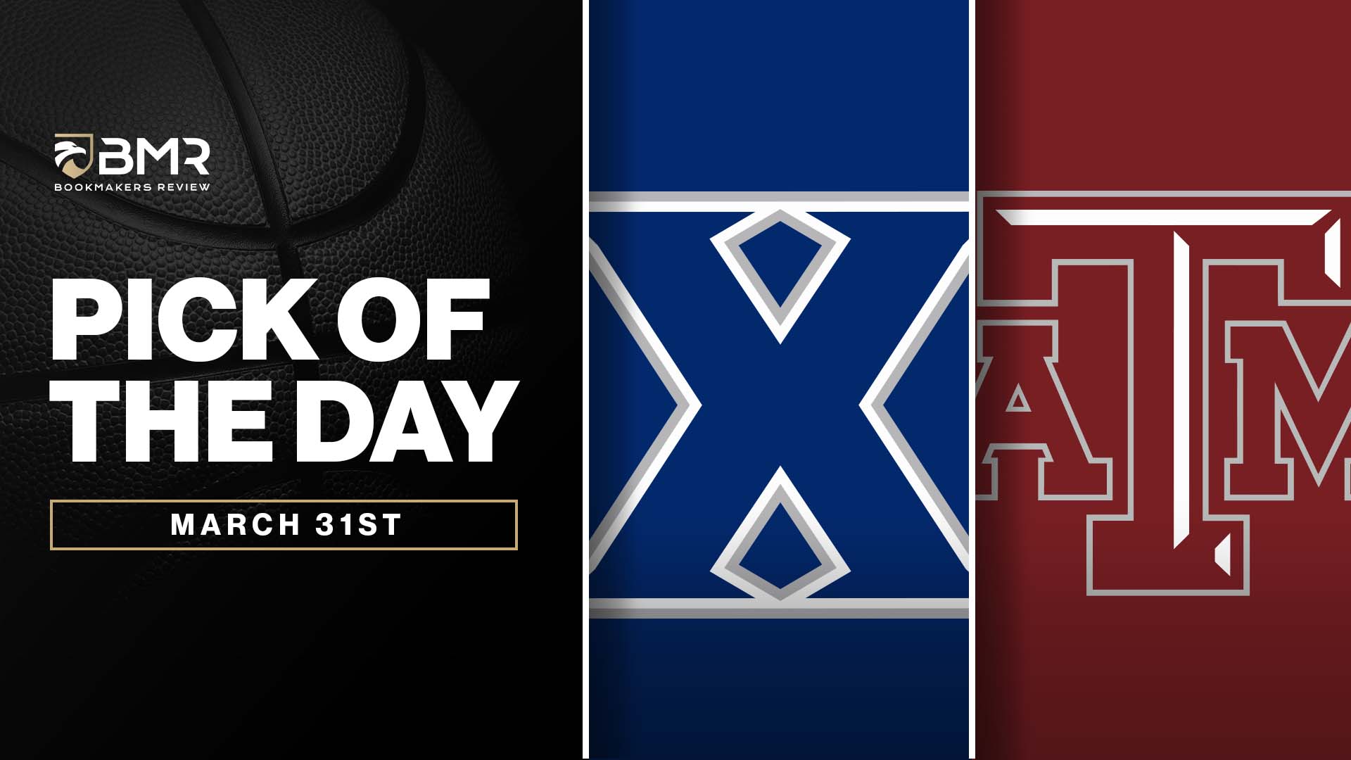 Xavier vs. Texas A&M | Free NCAAB March Madness Pick by Le Martin - Mar. 31st
