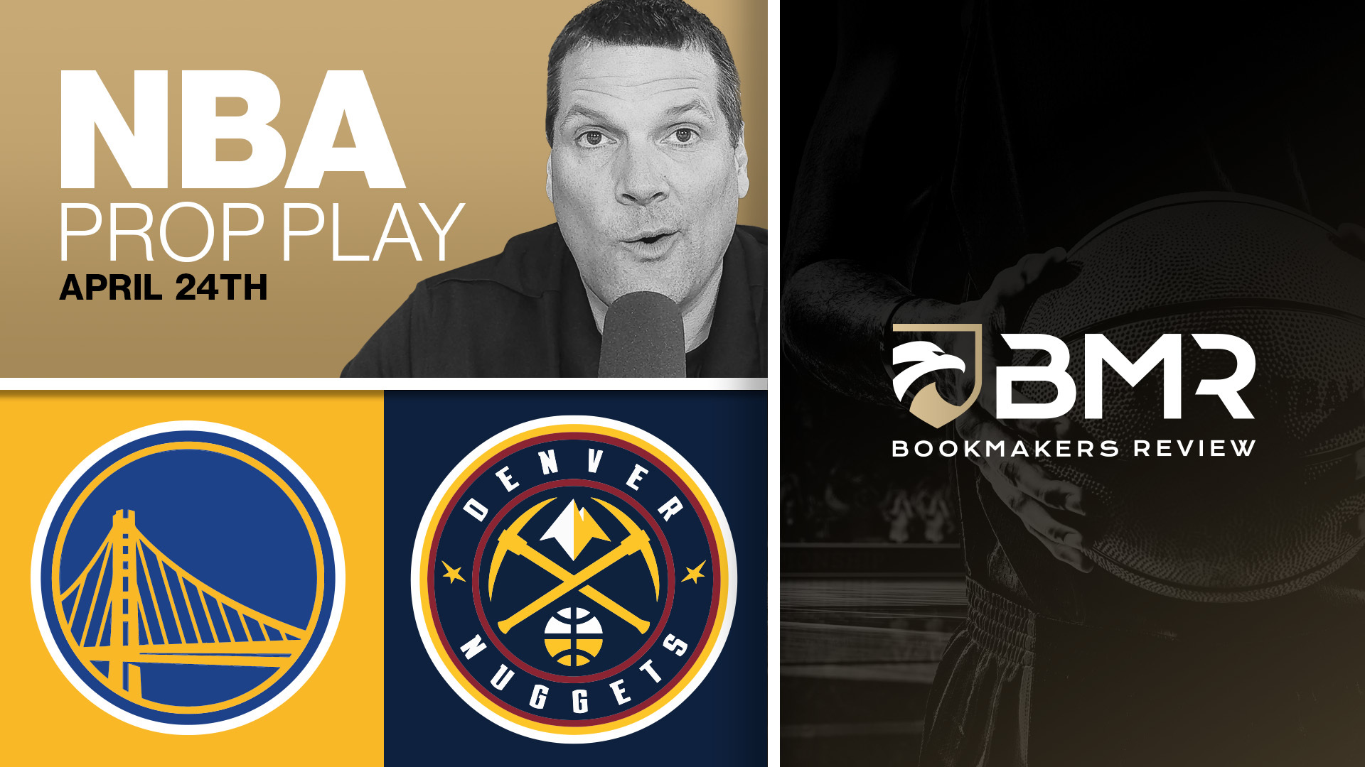 Warriors vs. Nuggets Free NBA Playoffs Player Prop Pick by Donnie