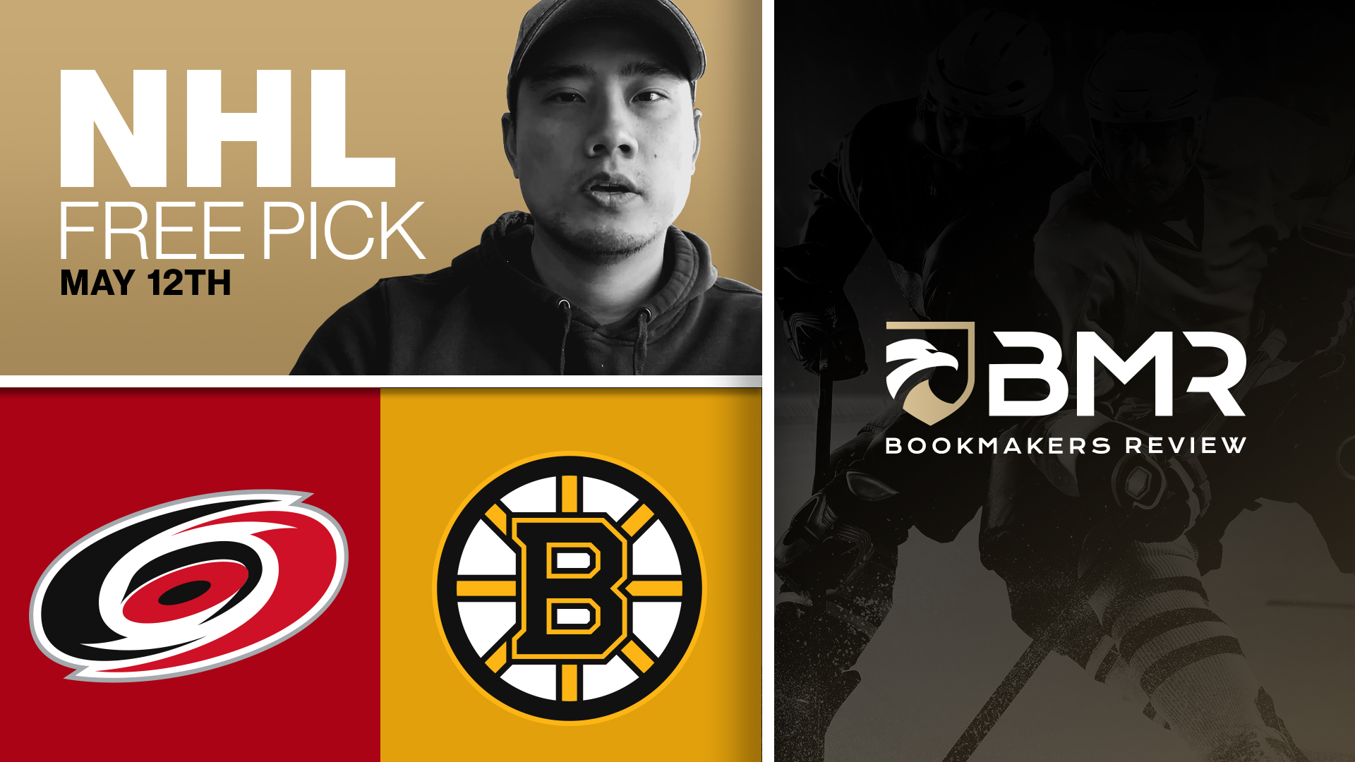 Hurricanes vs. Bruins | Free NHL Pick by Analytics Capper &#8211; May 12th