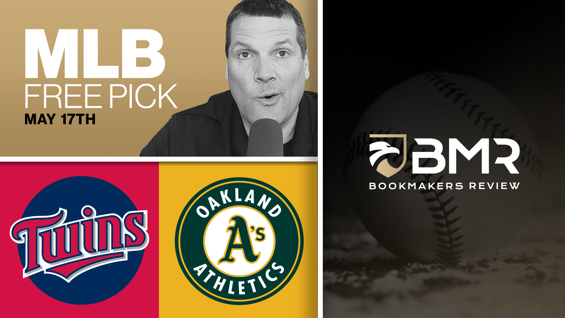Twins vs. Athletics | Free MLB Team Total Pick by Donnie RightSide &#8211; May 17th