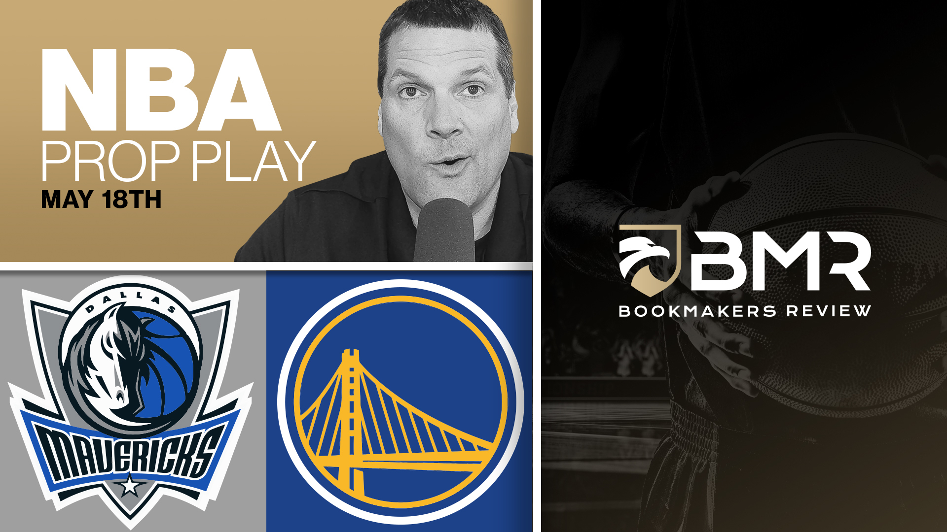 Mavericks vs. Warriors | Free NBA Playoffs Player Prop Pick by Donnie RightSide - May 18th