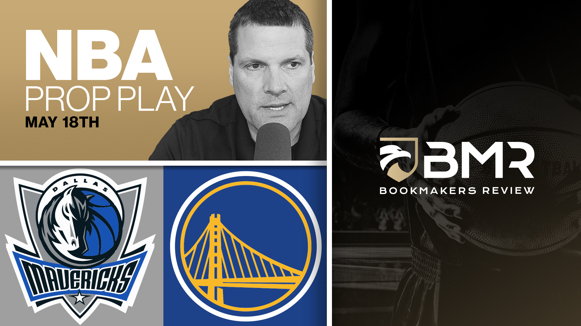 Mavericks vs. Warriors | Free NBA Playoffs Player Prop Pick by Donnie RightSide - May 18th