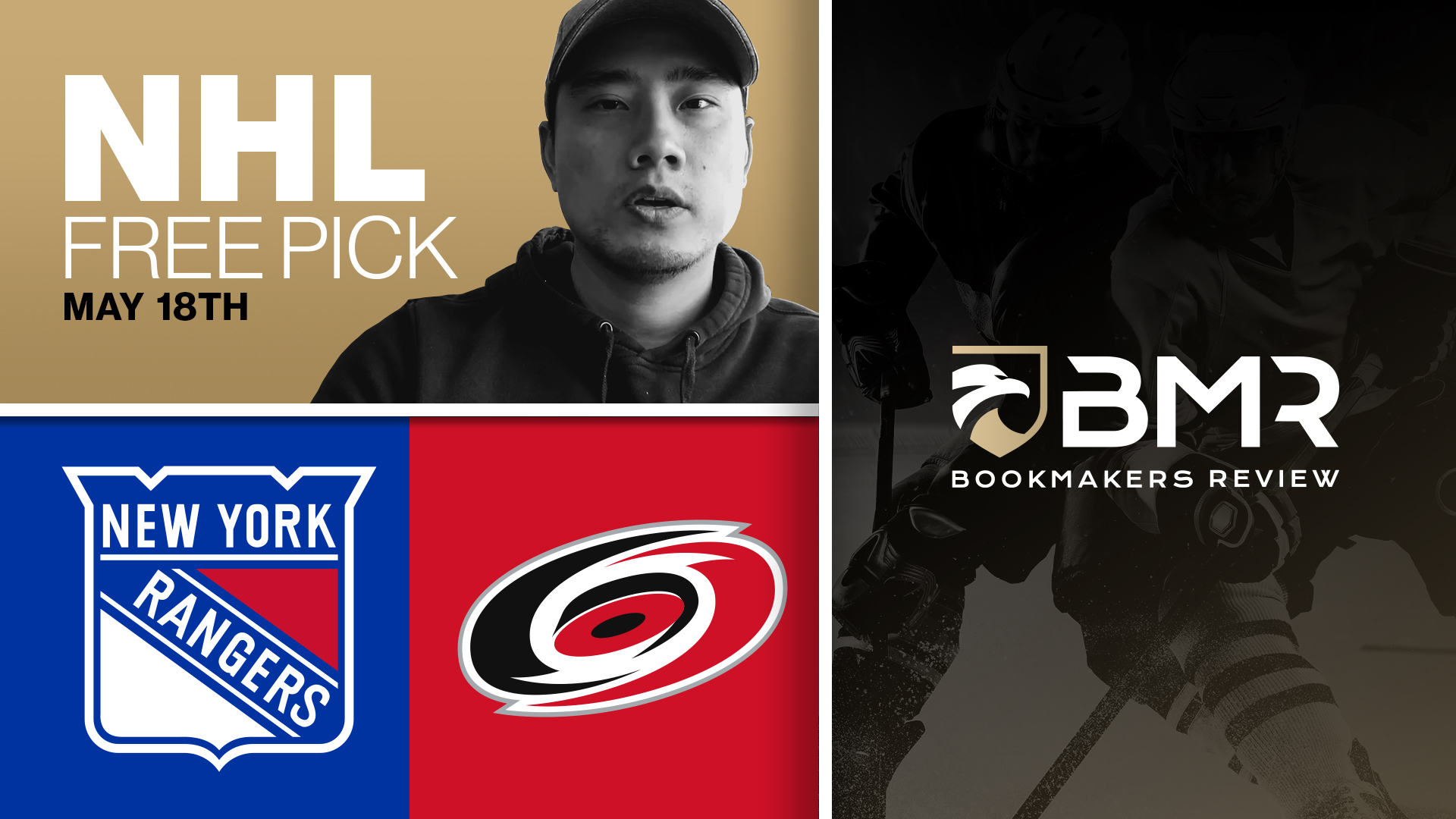 Rangers vs. Hurricanes | Free NHL Pick by Analytics Capper &#8211; May 18th