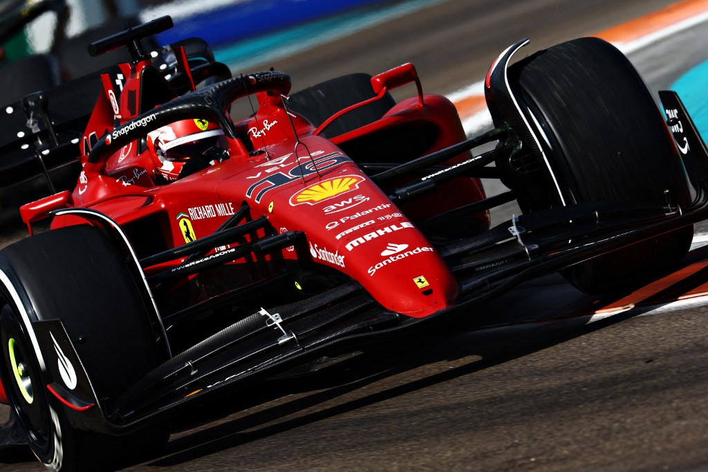 Ferrari F1 driver Charles Leclerc