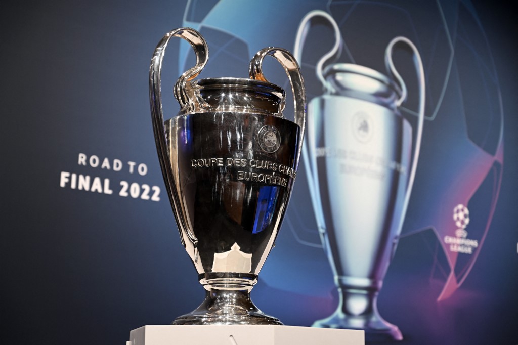 Trophy 2022 UEFA Champions League Final soccer