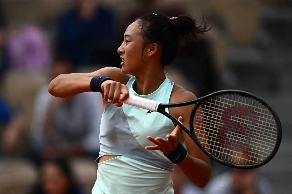 Qinwen Zheng women's tennis
