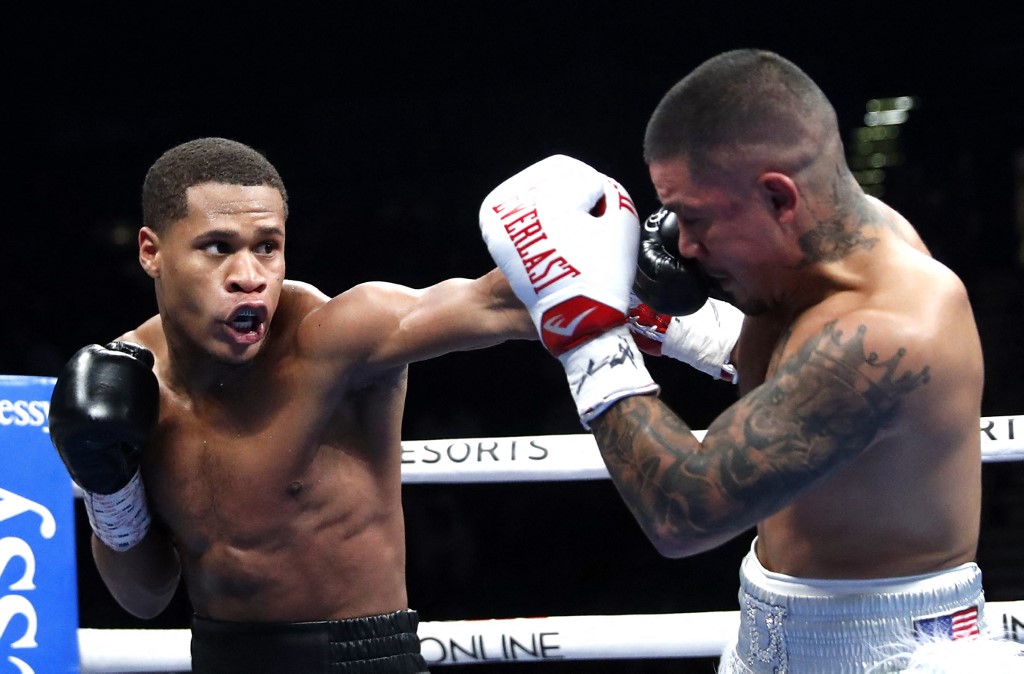 WBC lightweight champion Devin Haney boxing