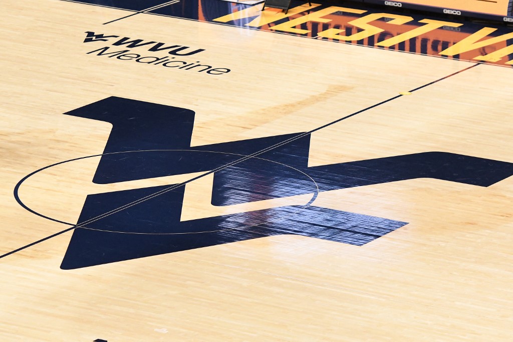 West Virginia Mountaineers logo college basketball game