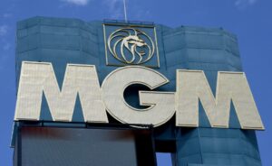 MGM logo Las Vegas hotel