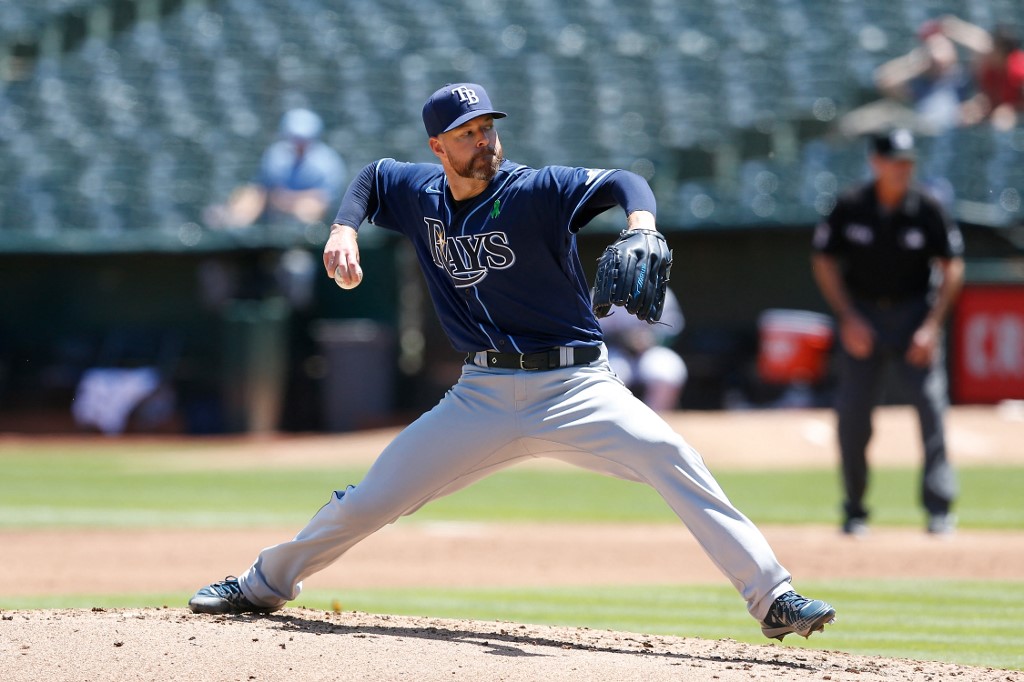 Corey Kluber Tampa Bay Rays MLB Baseball