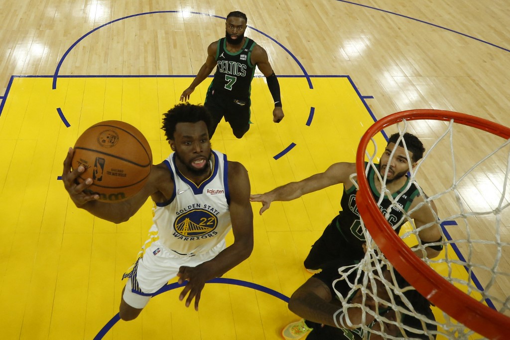 Andrew Wiggins Golden State Warriors Jayson Tatum Boston Celtics