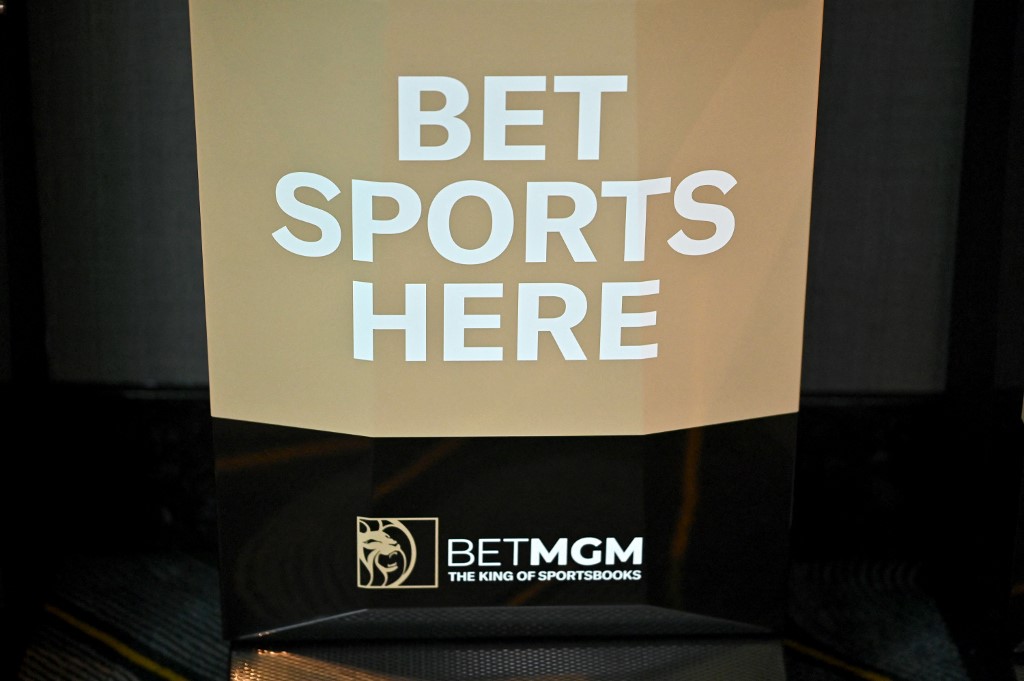 BetMGM online sportsbook logo
