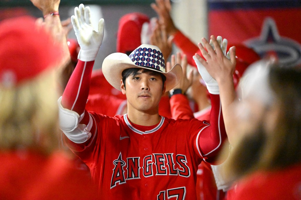 Shohei Ohtani MLB pitcher Angels