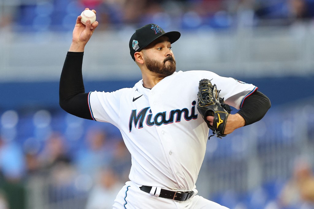 Pablo Lopez Miami Marlins MLB baseball