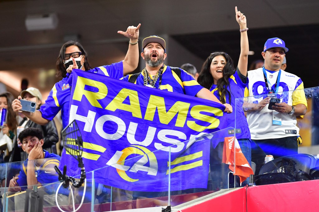 Los Angeles Rams US Sports Betting Fans