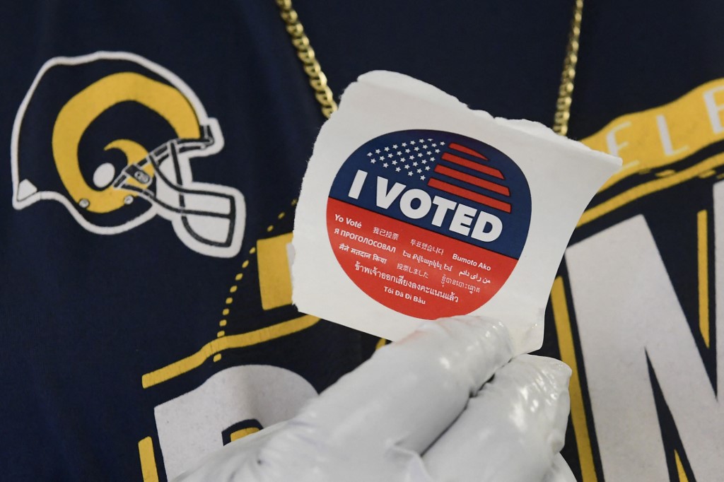 California Voter Badge