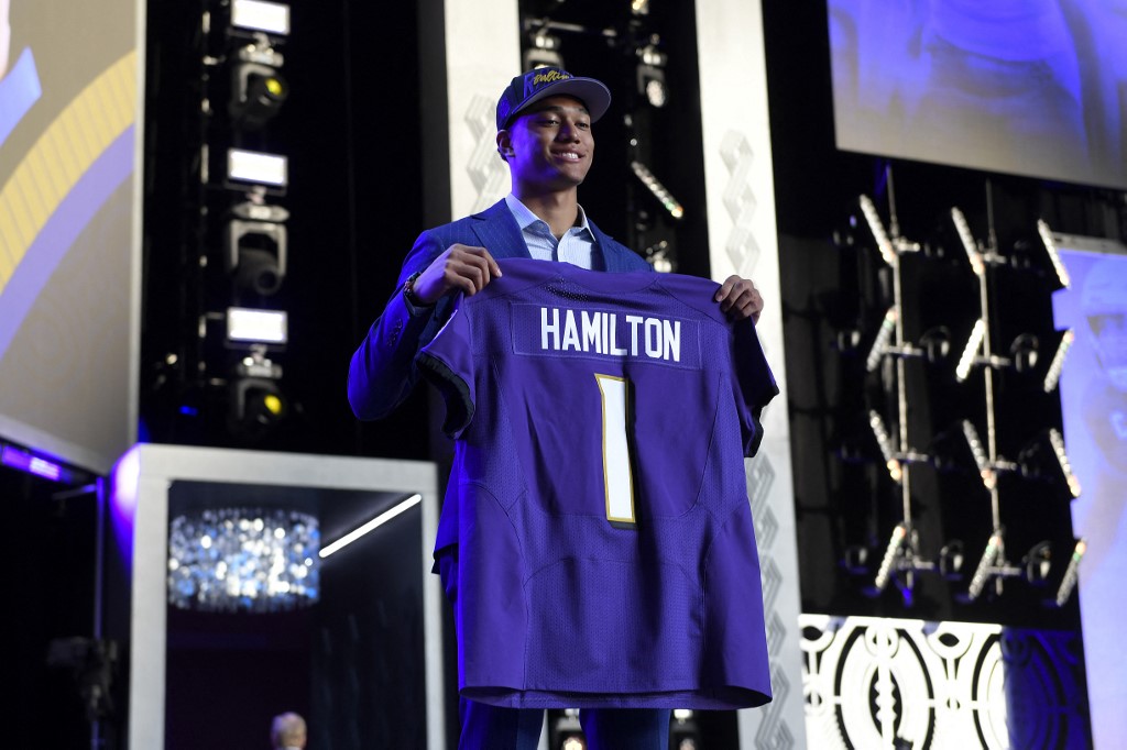 Kyle Hamilton Baltimore Ravens 2022 NFL Draft