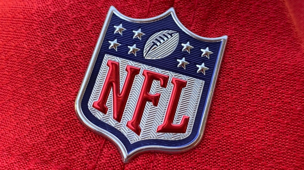 official NFL logo football