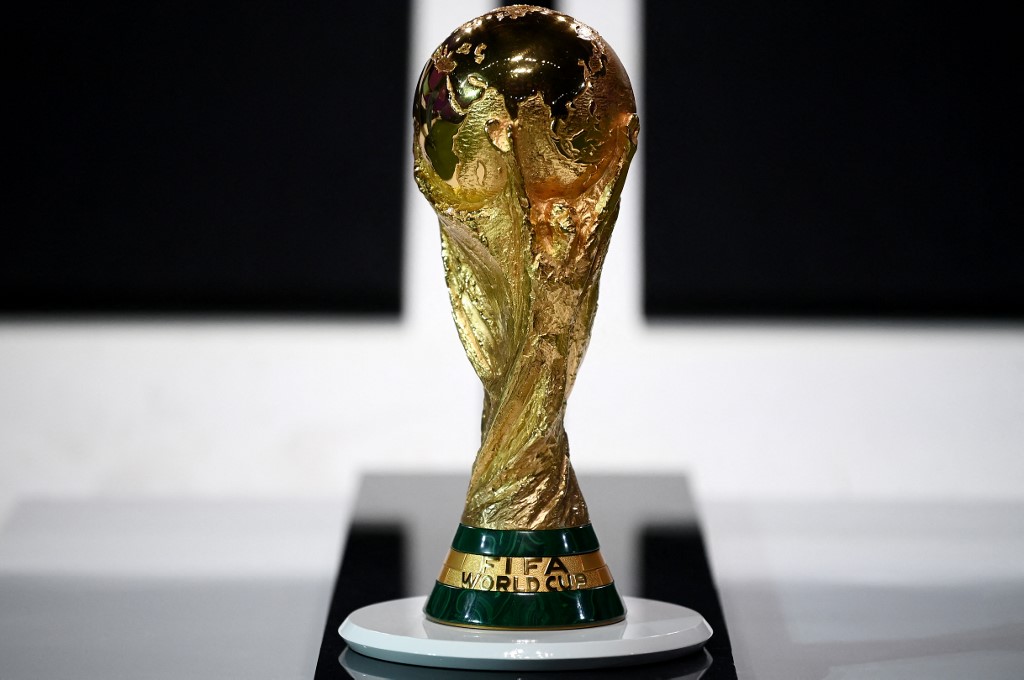 World Cup Trophy FIFA Congress Qatar