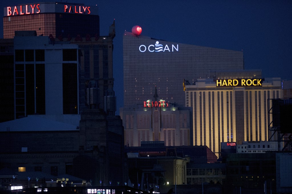 Atlantic City casinos panoramic