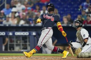 Ronald Acuna Atlanta Brave MLB player