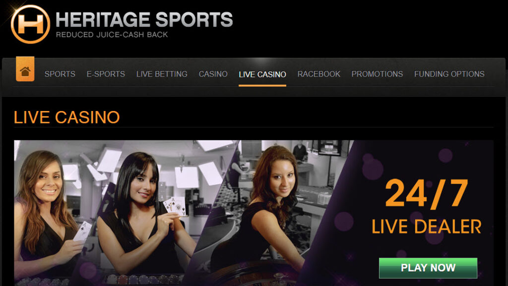 Heritage Sports casino