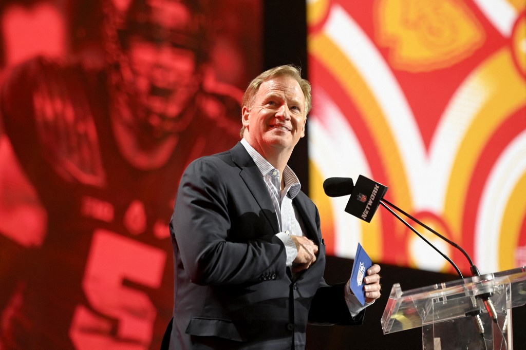 NFL Commissioner Roger Goodell 2022 NFL Draft