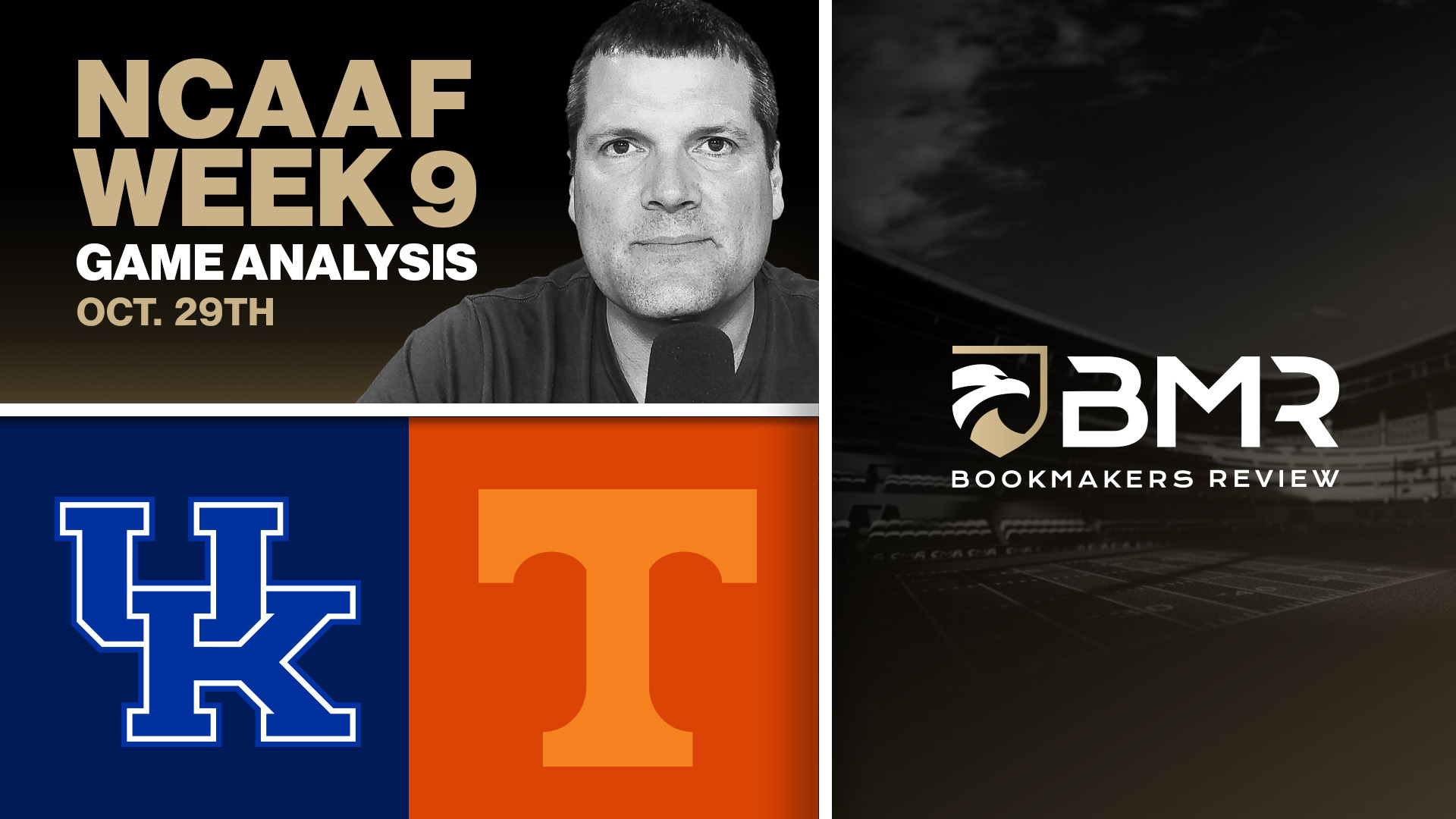 Kentucky vs. Tennessee &#8211; NCAAF Week 9 Pick by Donnie RightSide (Oct. 29th)