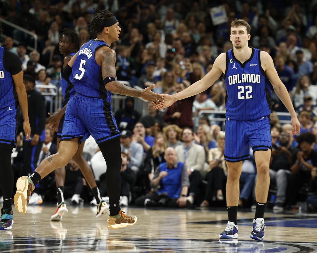 Paolo Banchero Franz Wagner Orlando Magic NBA players