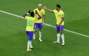 Richarlison Vinicius Danilo Brazil Soccer Team World Cup