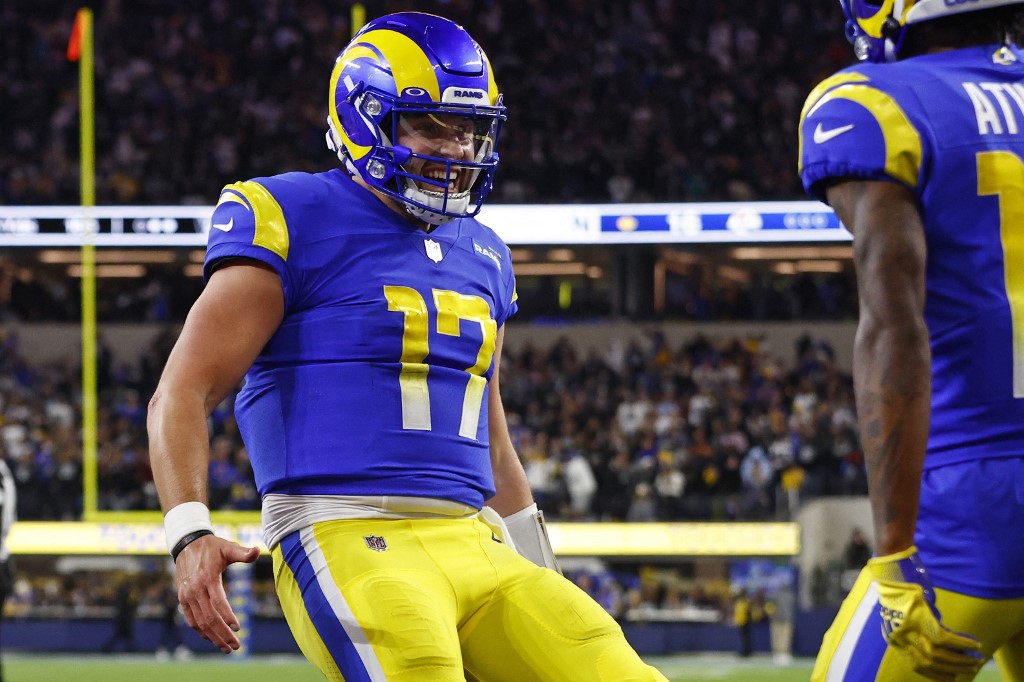 Baker Mayfield Los Angeles Rams Las Vegas Raiders