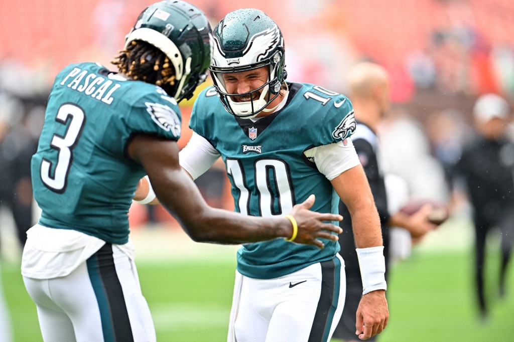 Zach Pascal Gardner Minshew Philadelphia Eagles