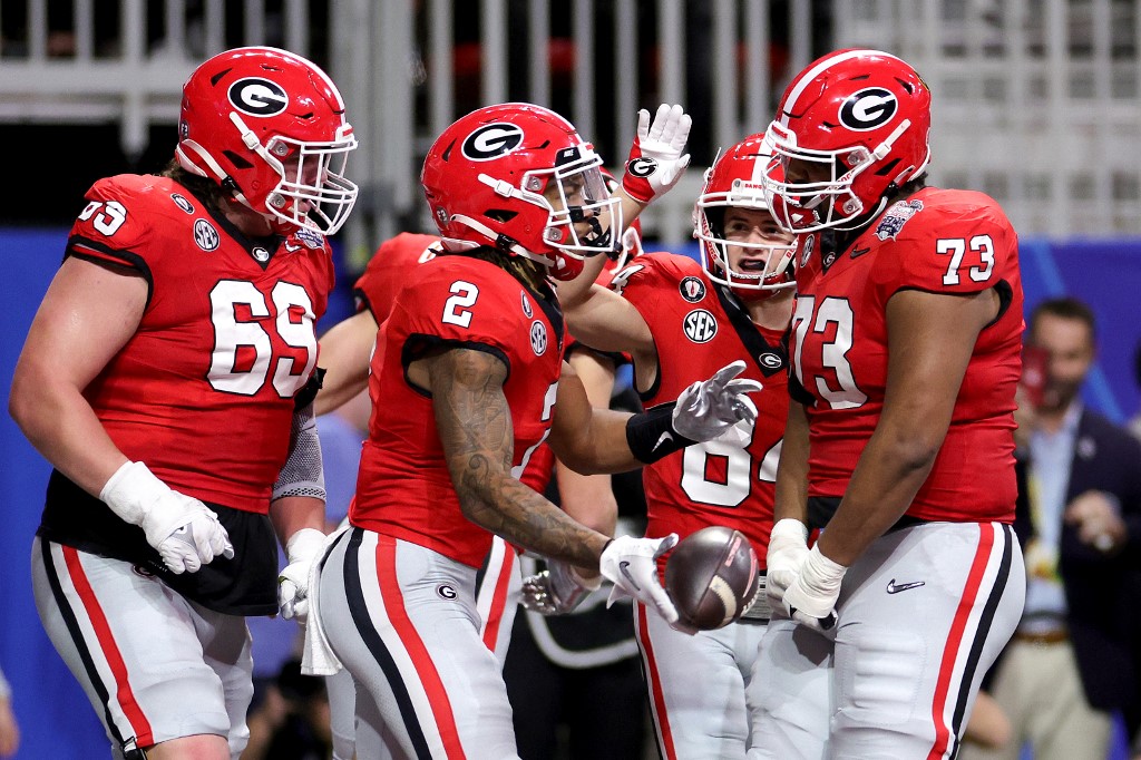 Kendall Milton Georgia Bulldogs Ohio State Buckeyes