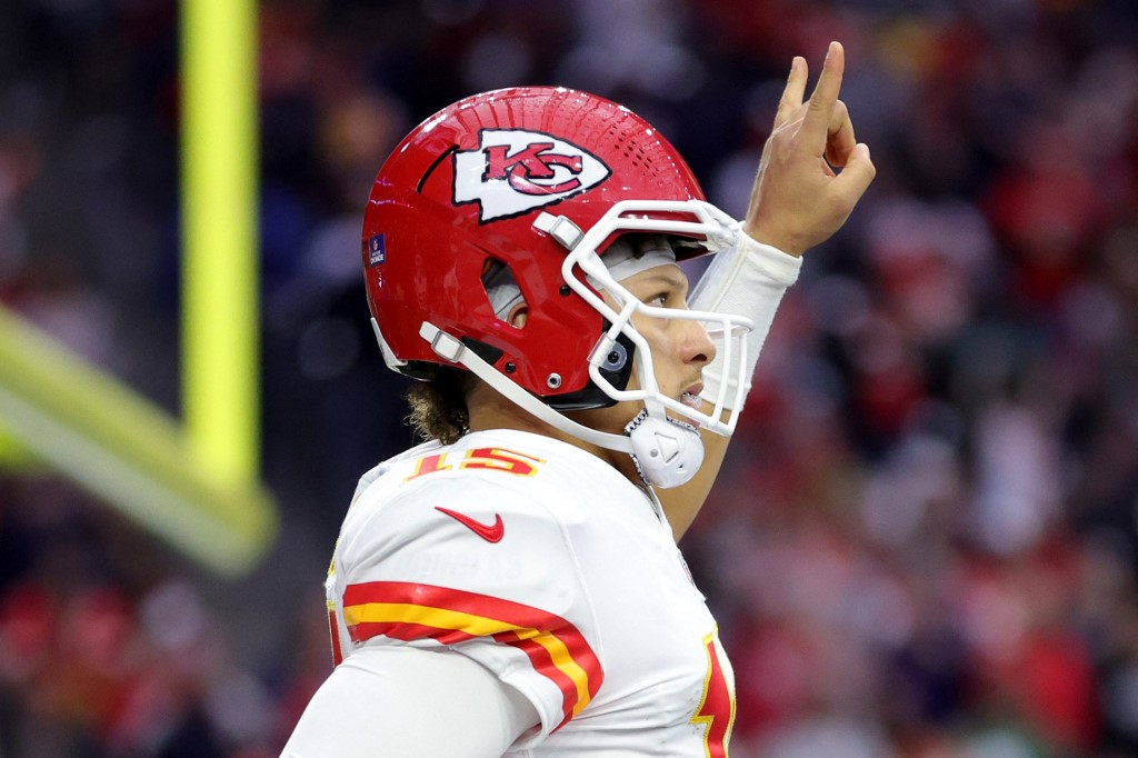 Patrick Mahomes Kansas City Chiefs Houston Texans