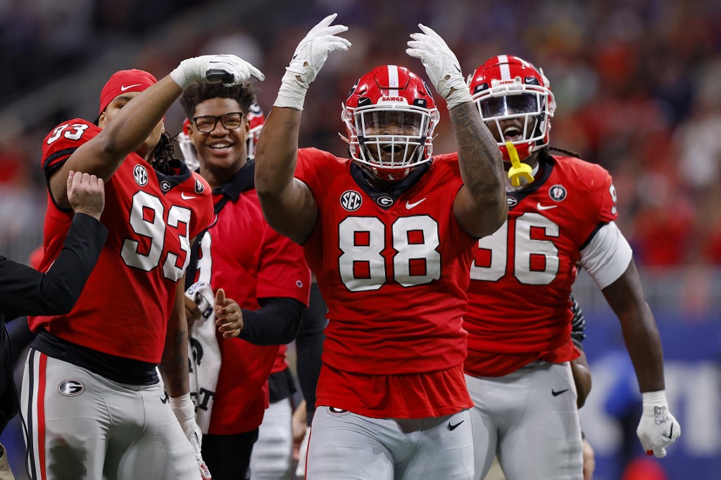 Jalen Carter Georgia Bulldogs Fottball Player