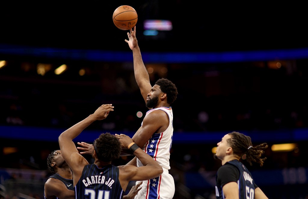 Joel Embiid Philadelphia 76ers Orlando Magic