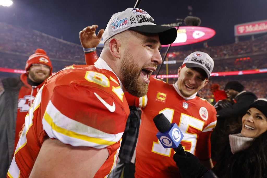 Travis Kelce And Patrick Mahomes Kansas City Chiefs