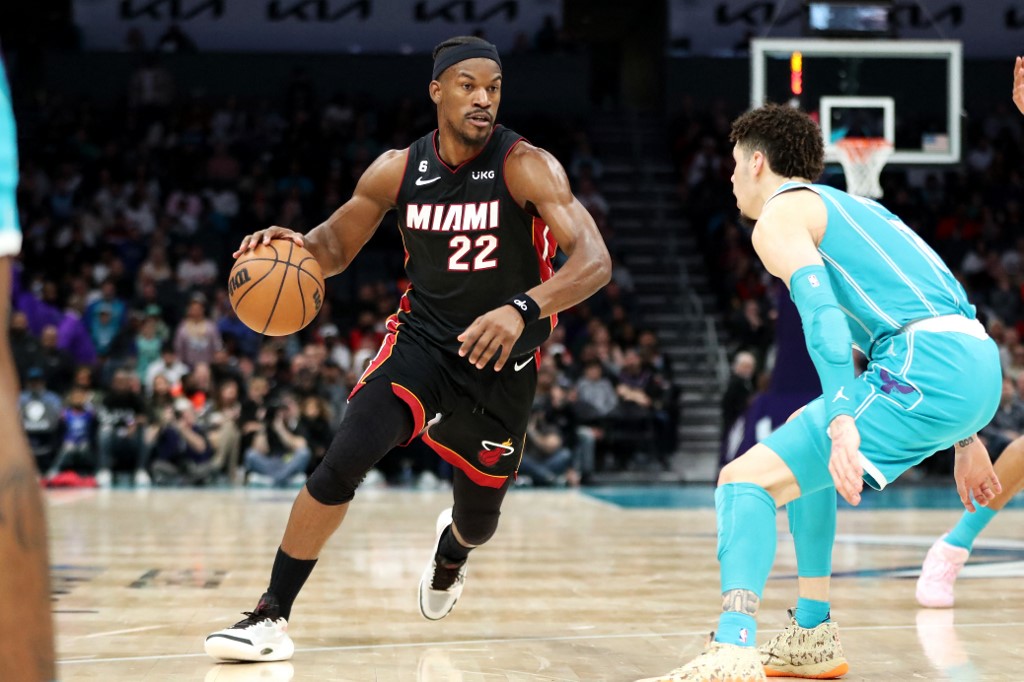 Jimmy Butler Miami Heat Charlotte Hornets