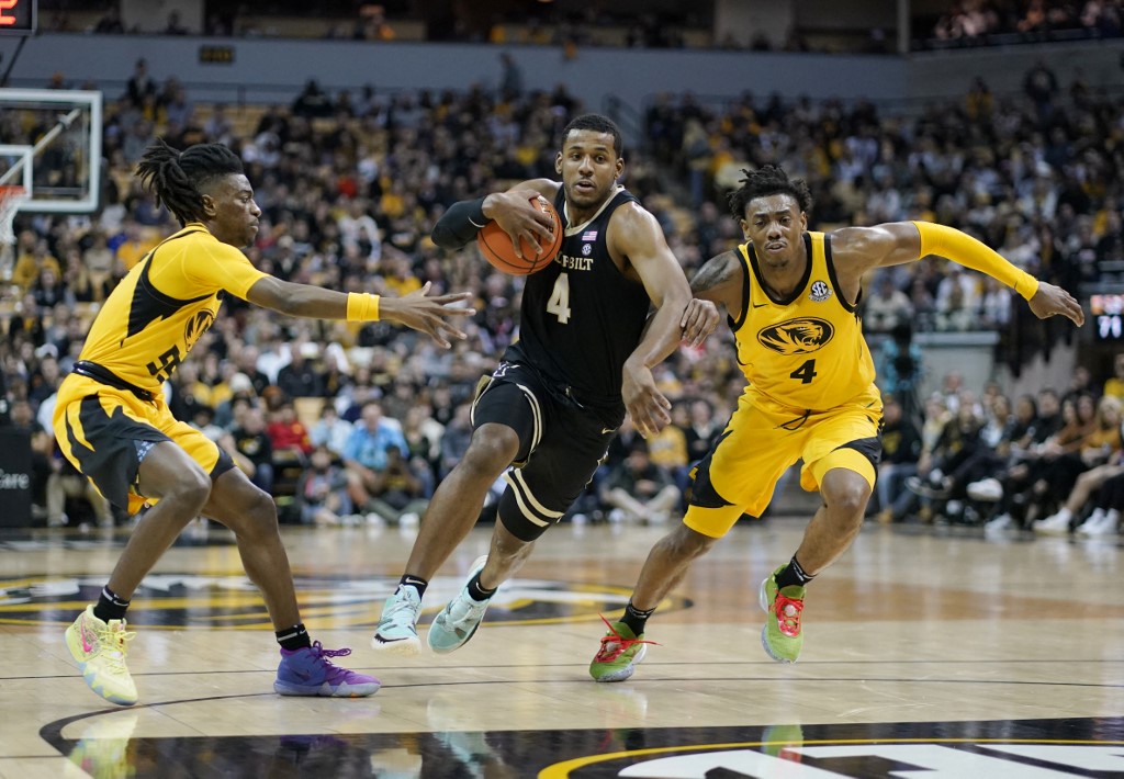 Jordan Wright Vanderbilt Commodores BAsketball Player