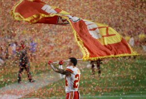 Skyy Moore Kansas City Chiefs Celebrates Super Bowl