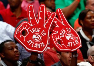 Atlanta Hawks Fans Atlanta Georgia NBA
