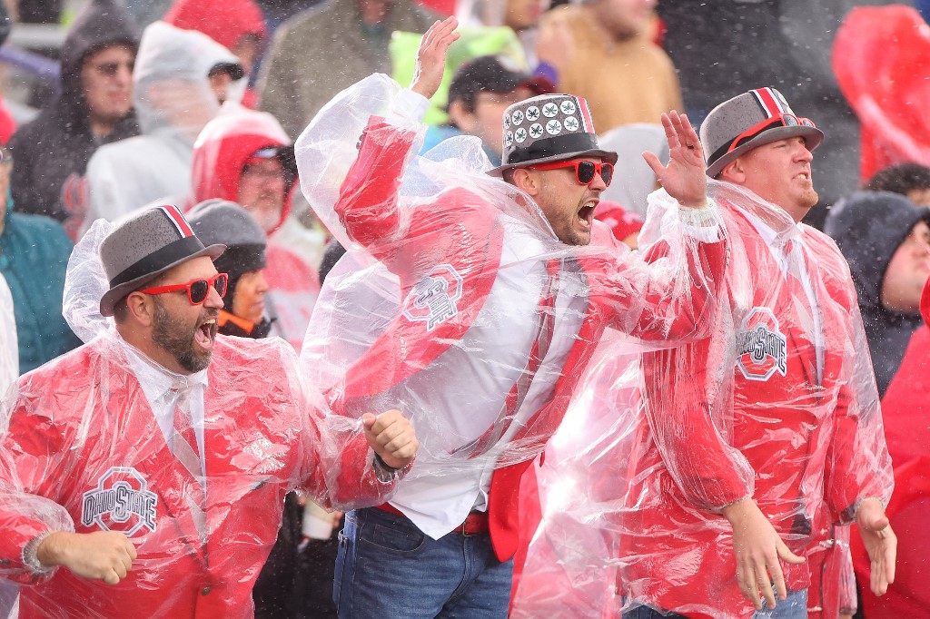 Ohio State Buckeyes Fans Northwestern Wildcats