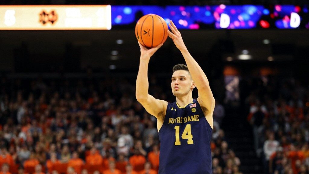 Today's Best NCAAB Player Props Bets: Will Nate Laszewski Help Notre Dame Play Spoiler?