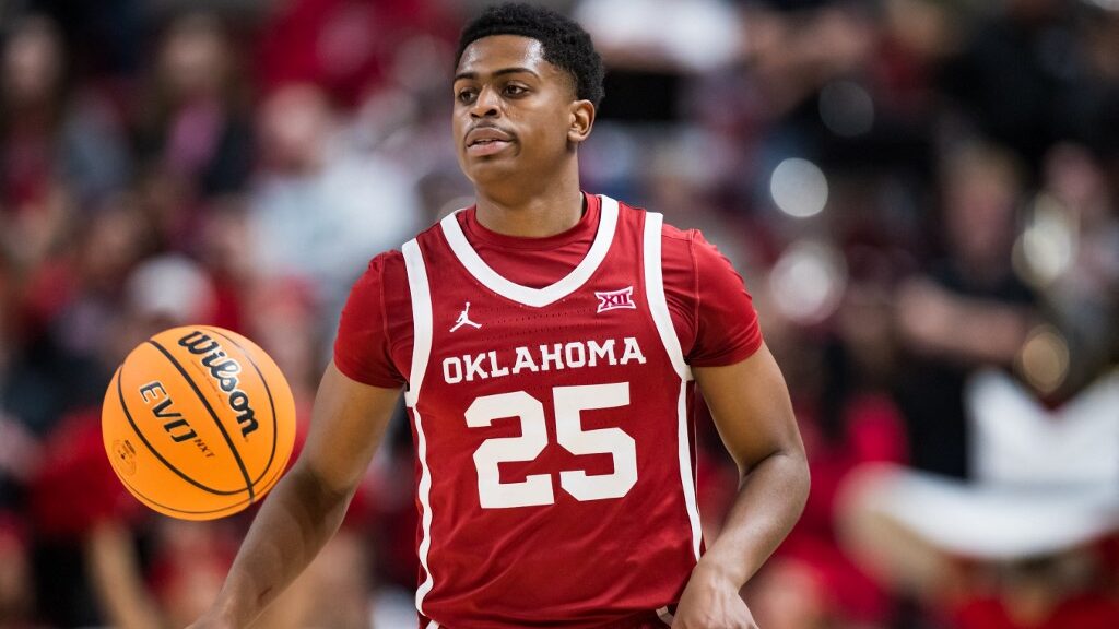 Today's NCAAB Player Props Bets: Can Grant Sherfield Lead Oklahoma Past Oklahoma St. in Big 12 Tournament?