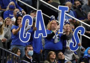 Kentucky Wildcats fans North Carolina Tar Heels