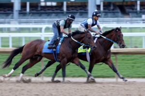 Epicenter horse Louisiana Derby winner