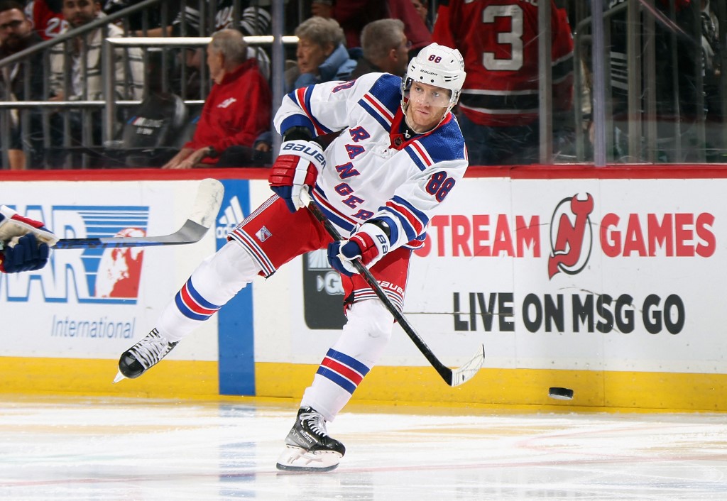 Patrick Kane New York Rangers New Jersey Devils
