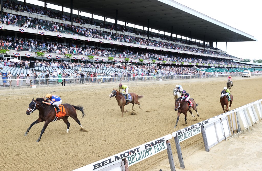 The 133rd running of the Brooklyn Stakes at Belmont Park in Elmont, New York.