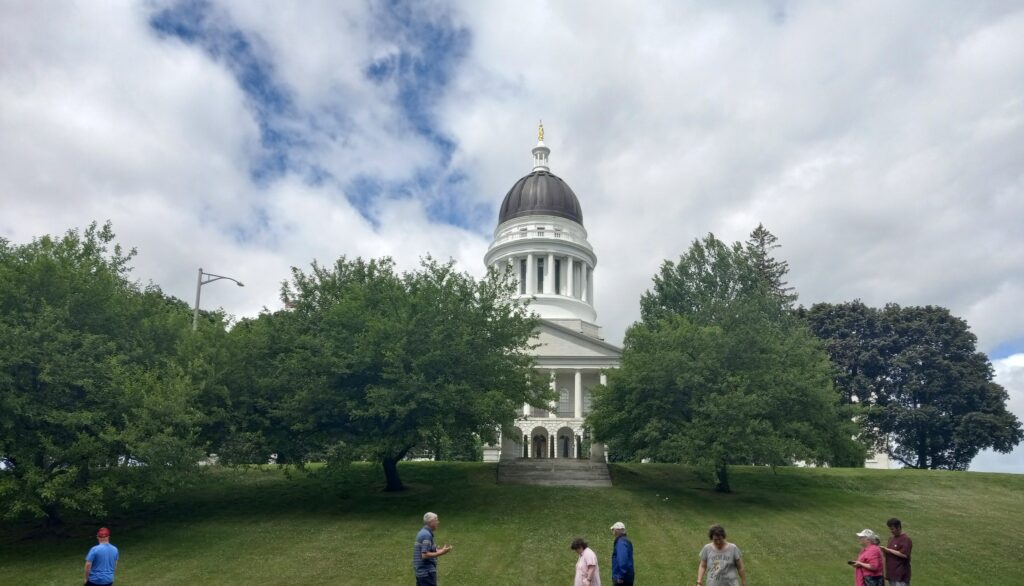 Augusta Capitol Park in Maine