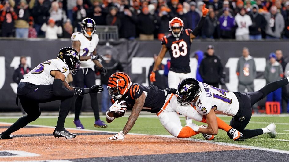 JaMarr-Chase-1-of-the-Cincinnati-Bengals-scores-a-7-yard-touchdown-against-the-Baltimore-Ravens-during-the-second-quarter-in-the-AFC-Wild-Card-playoff-game-aspect-ratio-16-9